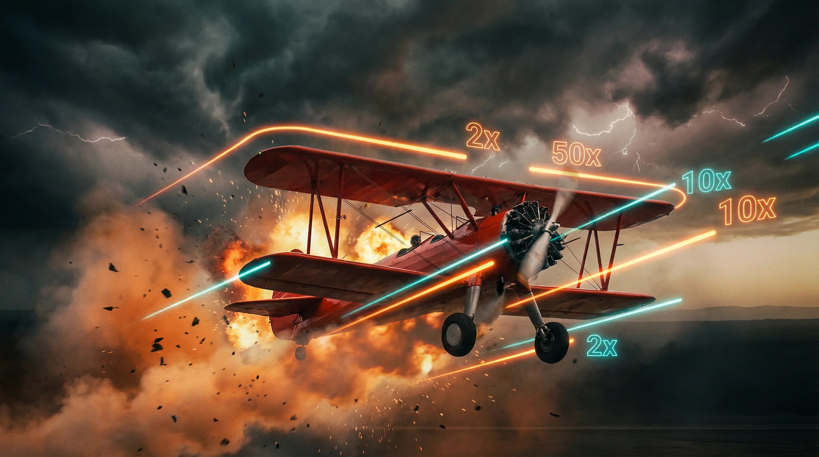 Aviator juego crash BR788 avión despegando con multiplicadores