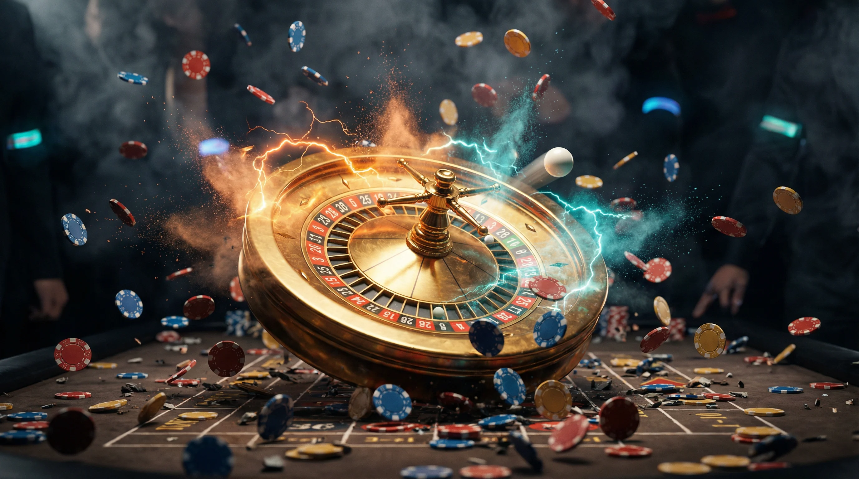 Ruleta online BR788 con efectos de energía explosiva